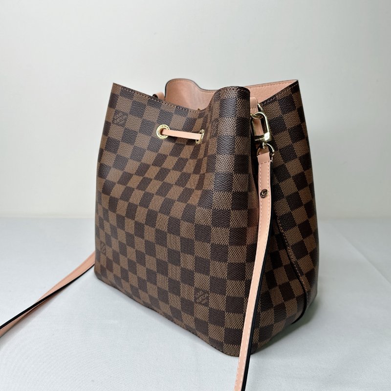 LV NeoNoe MM棋盤格水桶包-4
