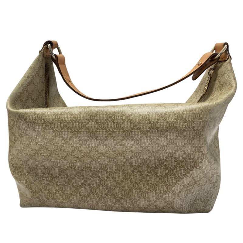 CELINE 賽琳 Macadam Vintage 子母包 Triomphe帆布 手提包 米色老花-2