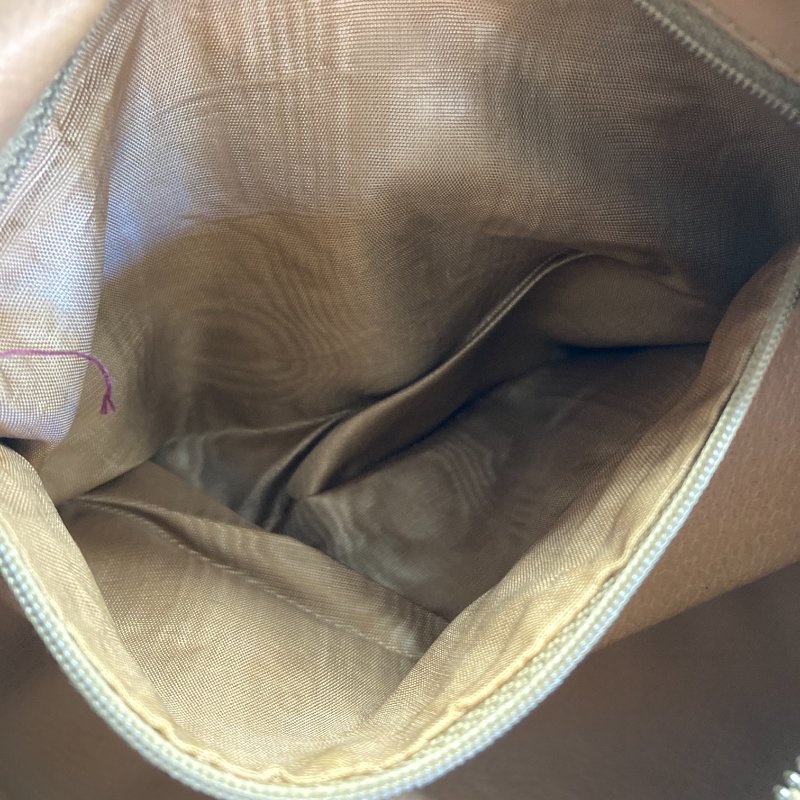 CELINE 賽琳 Macadam Vintage 子母包 Triomphe帆布 手提包 米色老花-8