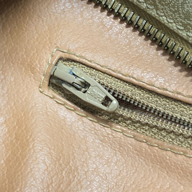 CELINE 賽琳 Macadam Vintage 子母包 Triomphe帆布 手提包 米色老花-10