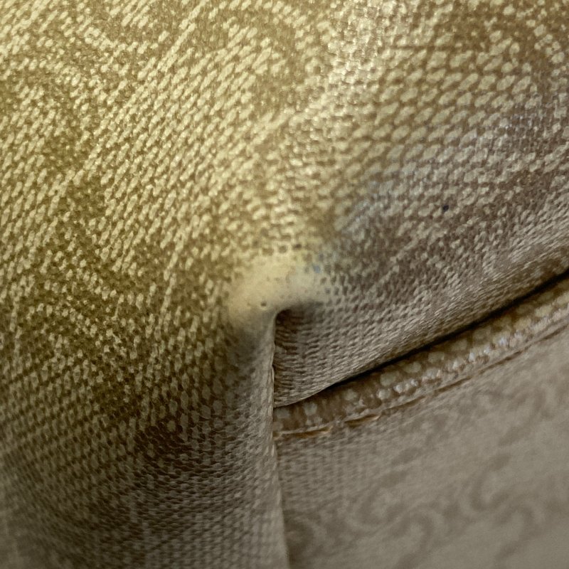 CELINE 賽琳 Macadam Vintage 子母包 Triomphe帆布 手提包 米色老花-11