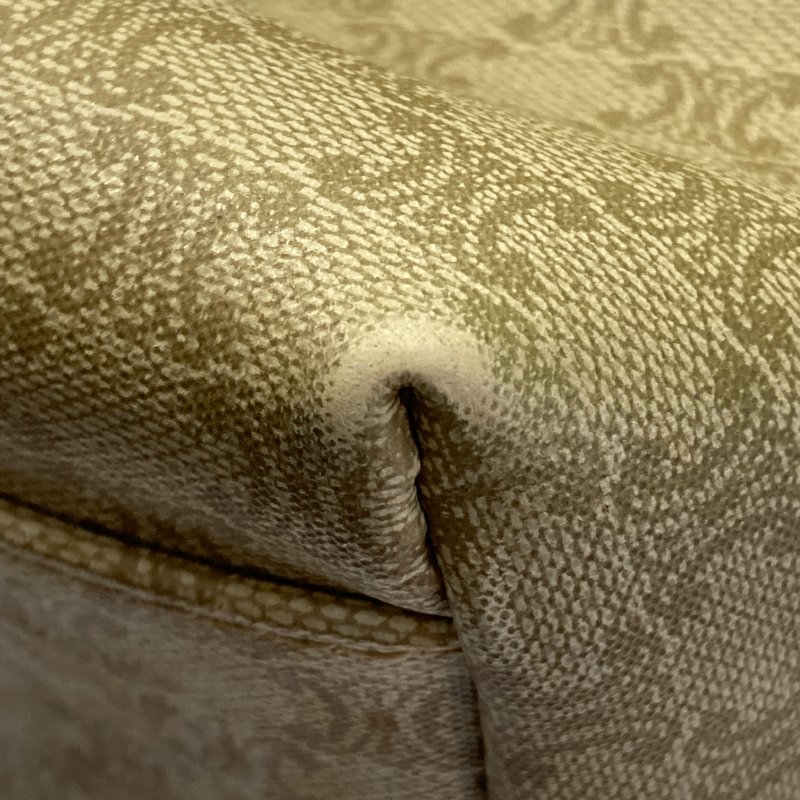 CELINE 賽琳 Macadam Vintage 子母包 Triomphe帆布 手提包 米色老花-12