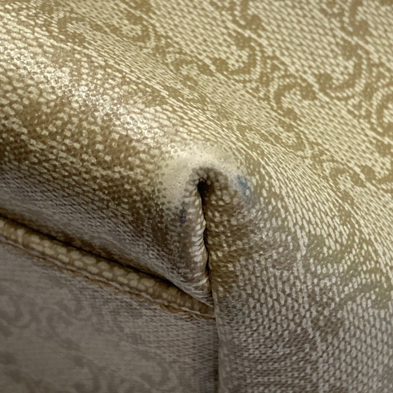 CELINE 賽琳 Macadam Vintage 子母包 Triomphe帆布 手提包 米色老花-13