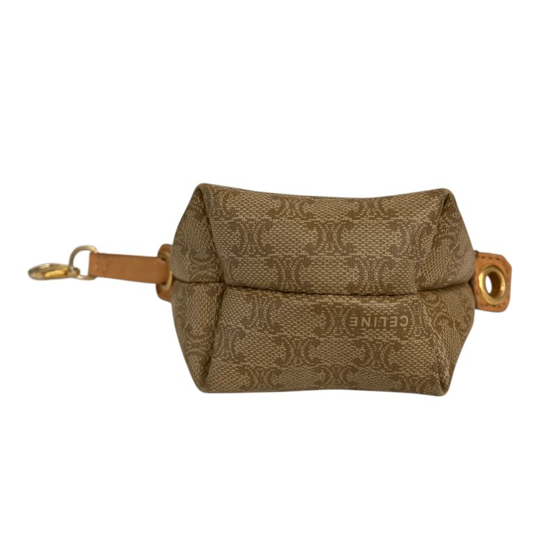 CELINE 賽琳 Macadam Vintage 子母包 Triomphe帆布 手提包 米色老花-24