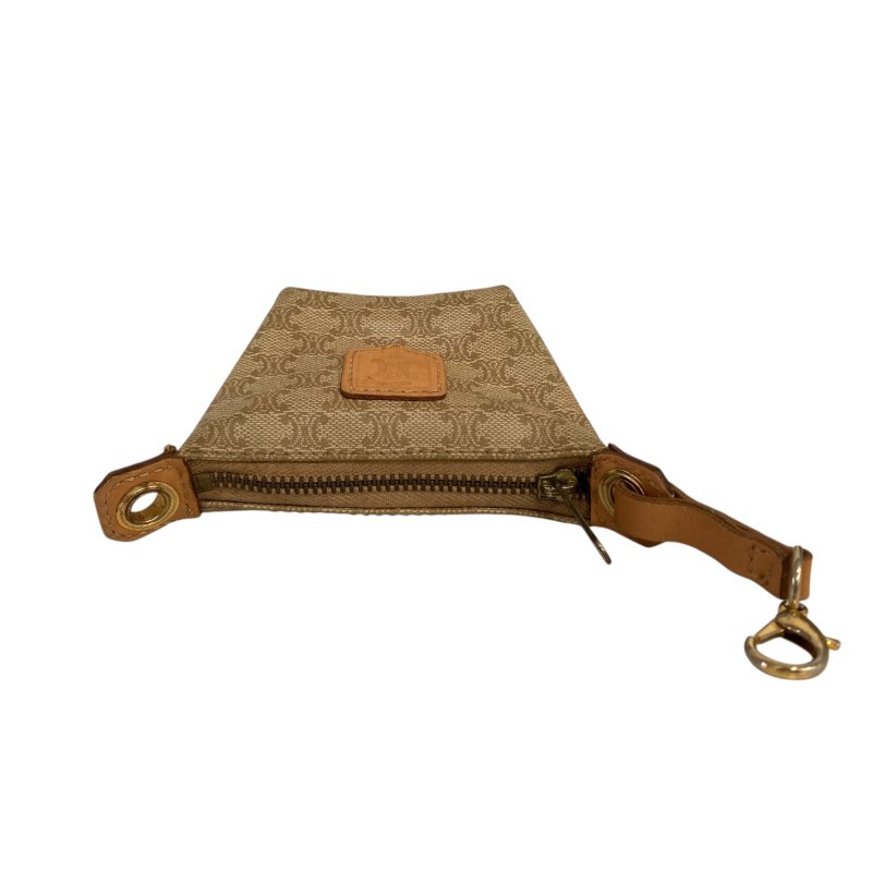 CELINE 賽琳 Macadam Vintage 子母包 Triomphe帆布 手提包 米色老花-25