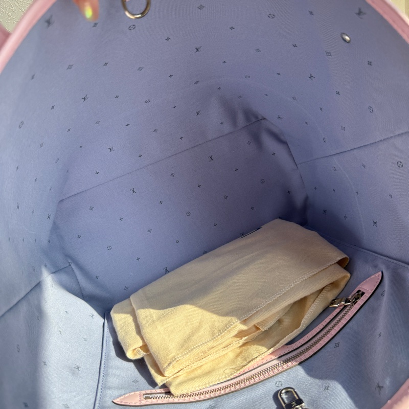 lv never full MM 超級好看漸層彩虹托特包 啊啊啊啊好好看-6