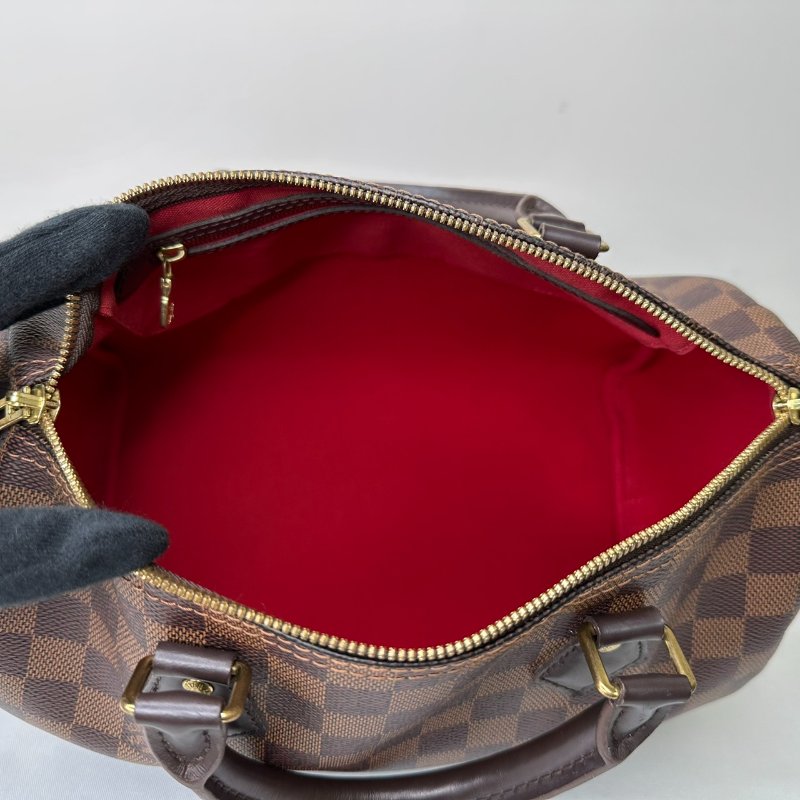 LV Speedy 30棋盤格波士頓包-6