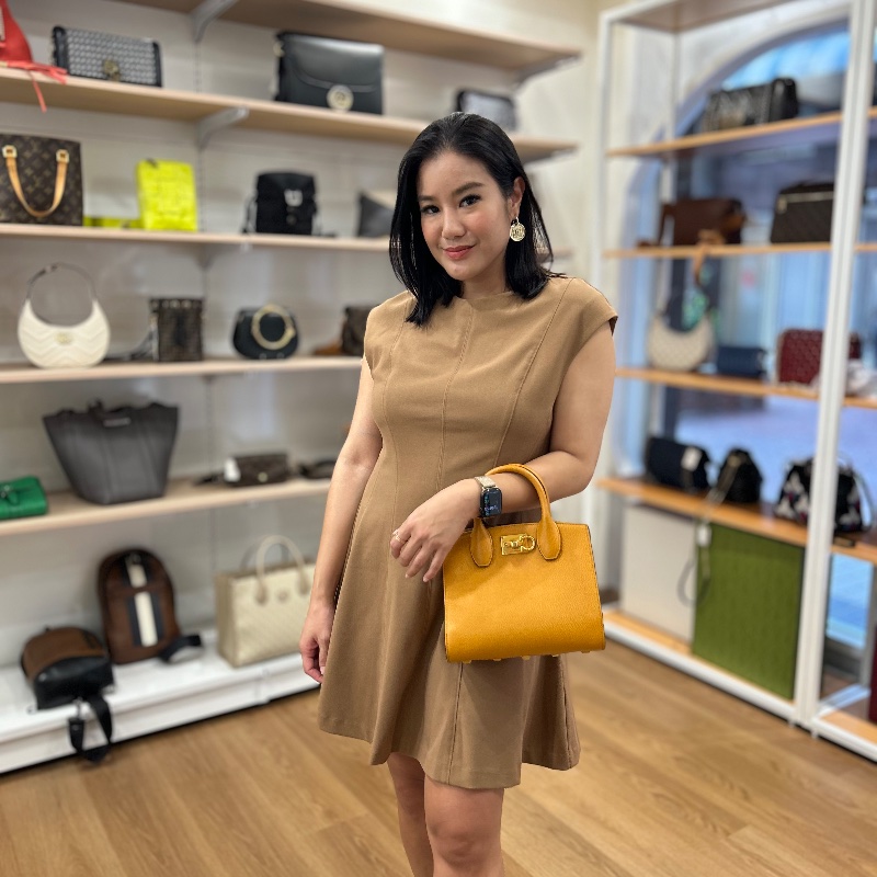 Ferragamo The Studio Box 手提包 2023年-5