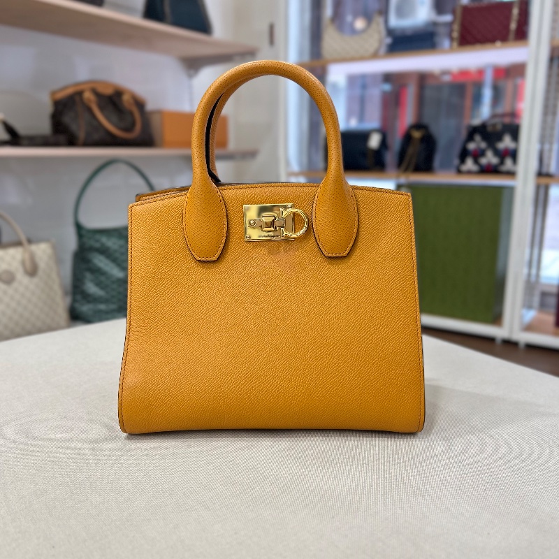 Ferragamo The Studio Box 手提包 2023年-7