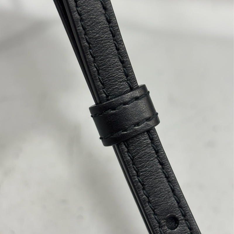 YSL Saint Laurent 678401 Toy Loulou mini 黑色牛皮金字胖胖包方胖包-63