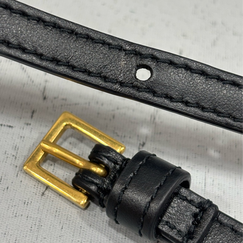 YSL Saint Laurent 678401 Toy Loulou mini 黑色牛皮金字胖胖包方胖包-64