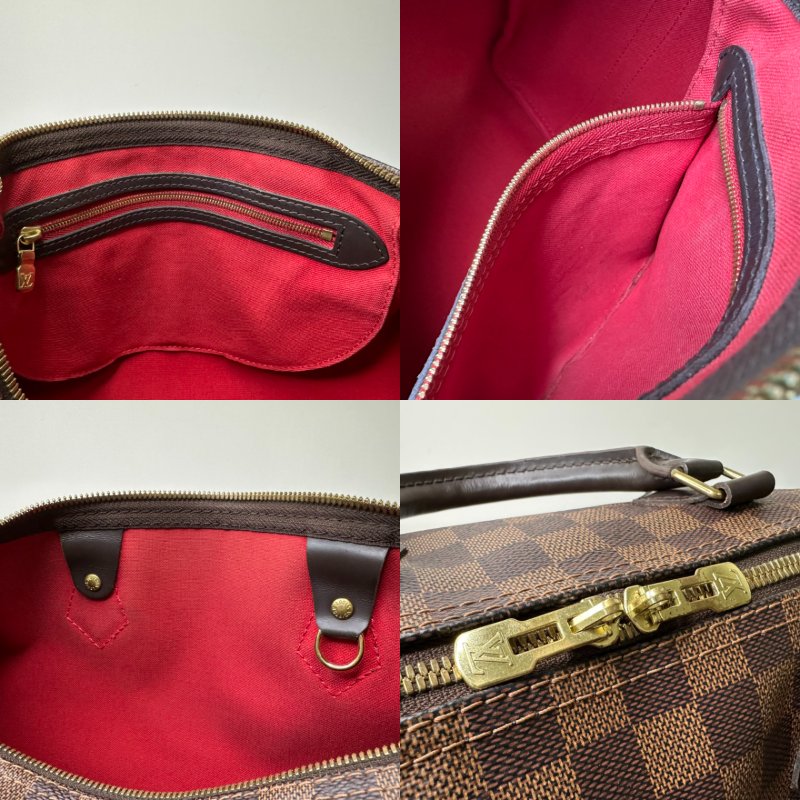 LV Speedy 30棋盤格波士頓包-7