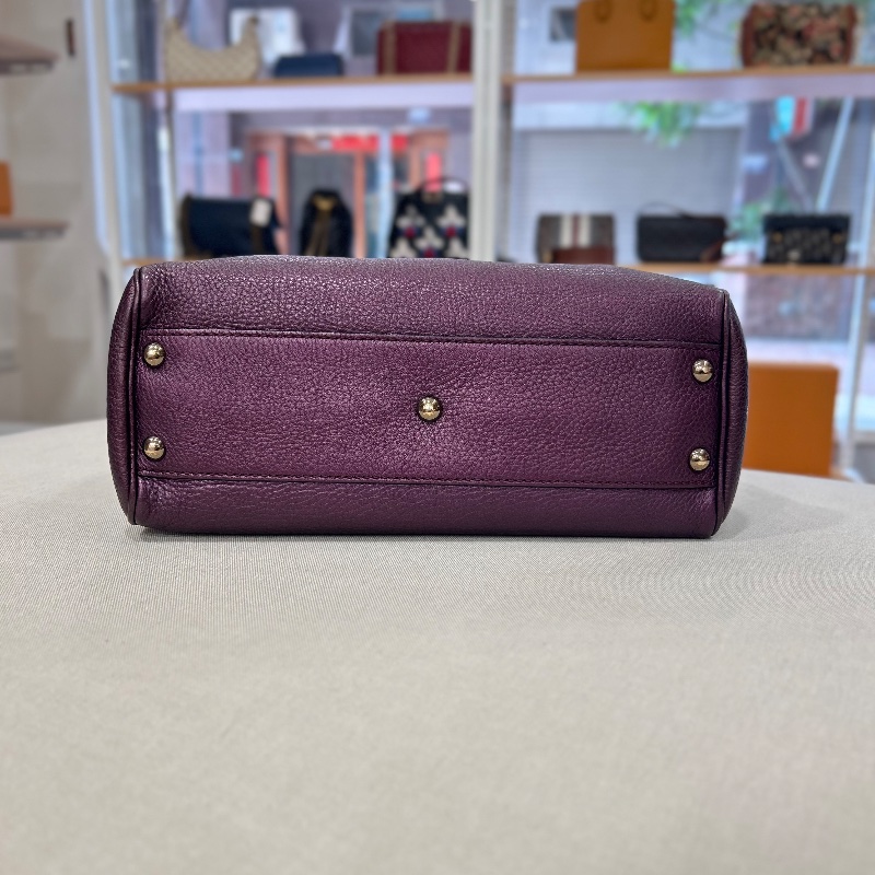 Gucci 小號竹子手把 Shopper 托特包-11