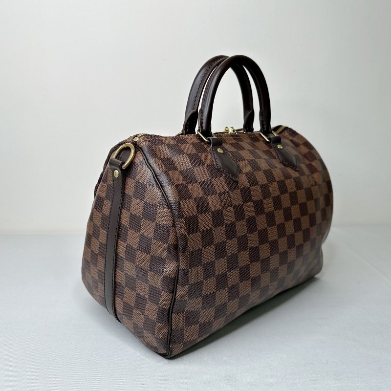 LV Speedy 30棋盤格波士頓包-5