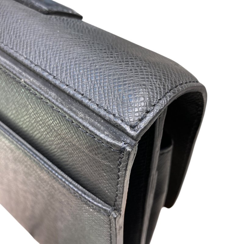 LOUIS VUITTON 公事手提包 黑色-6