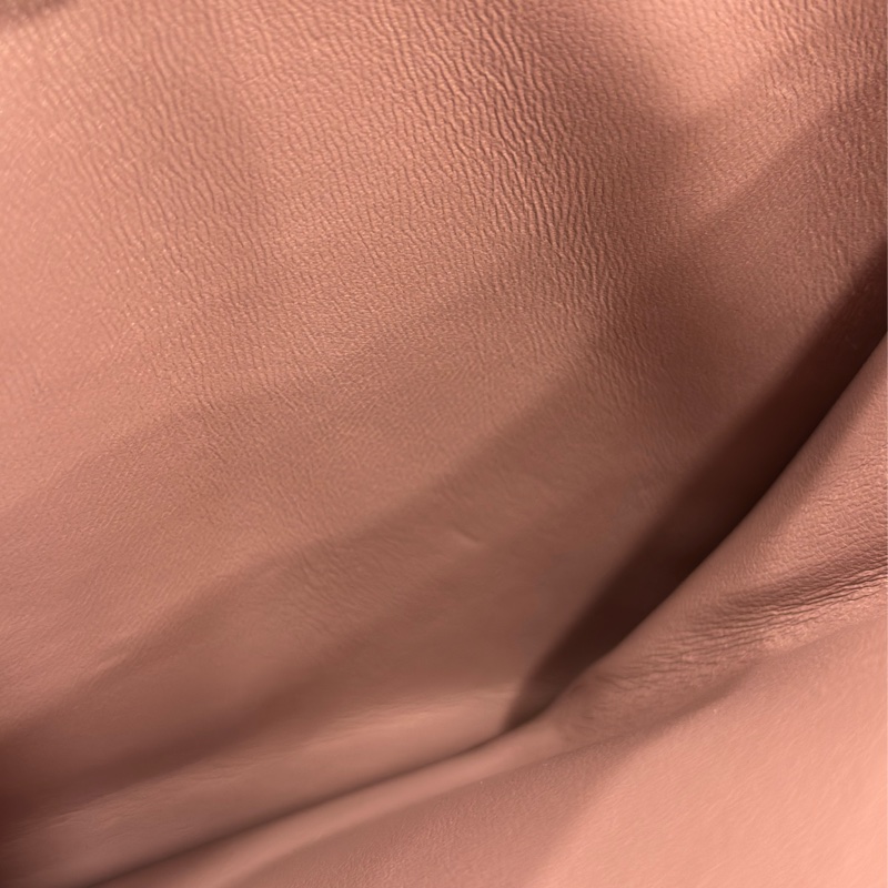 CELINE 187363 TRIOMPHE Box LOGO 乾燥玫瑰色牛皮 金釦凱旋門 肩背包斜背包-41