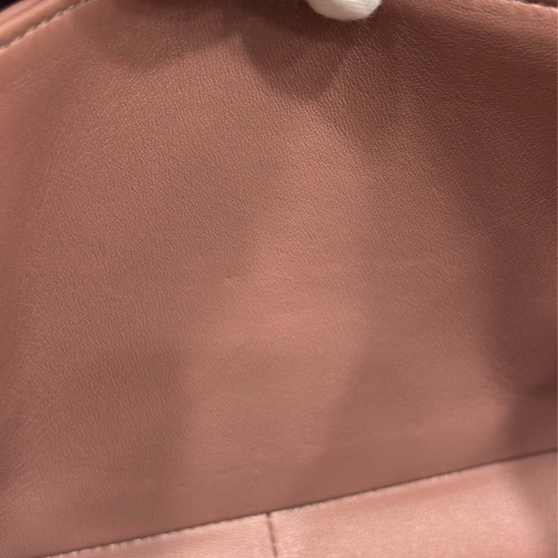 CELINE 187363 TRIOMPHE Box LOGO 乾燥玫瑰色牛皮 金釦凱旋門 肩背包斜背包-43