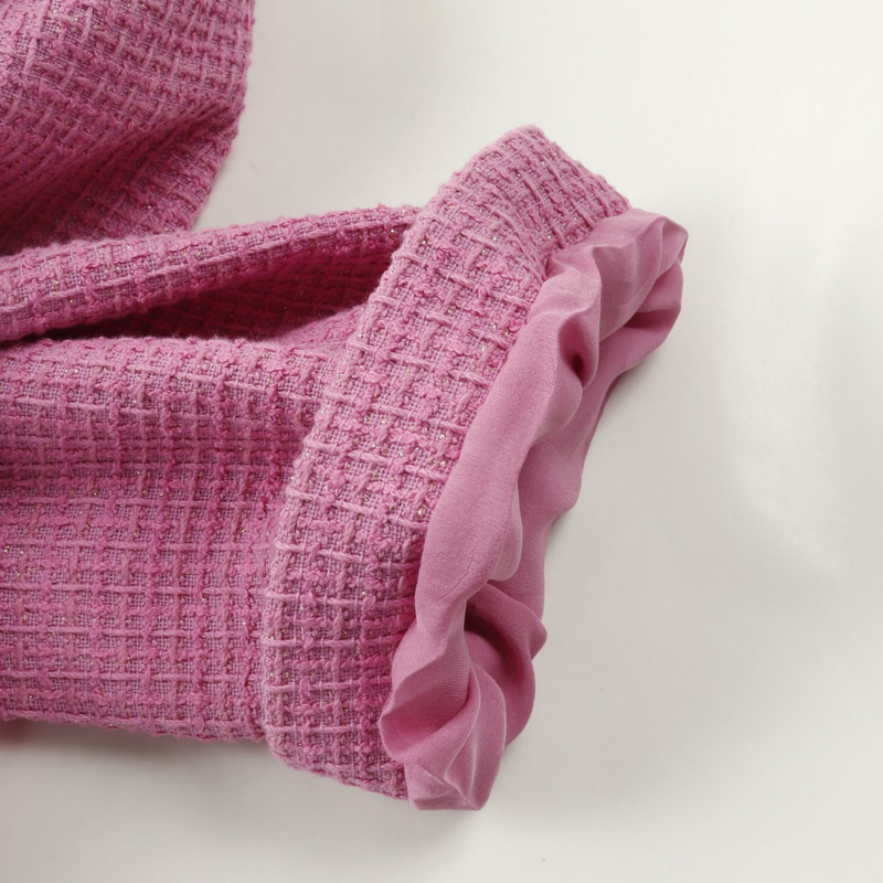 香奈兒 (CHANEL) 連身裙 P72558 棉質 粉紅色 二手 女款 38 碼-7