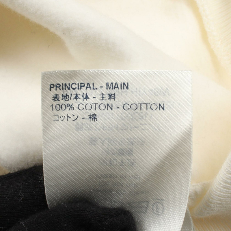 路易威登 (LOUIS VUITTON) Inside Out Staples Edition 連帽衫 RM211Q 純棉 白色 二手 男款 L 碼-3