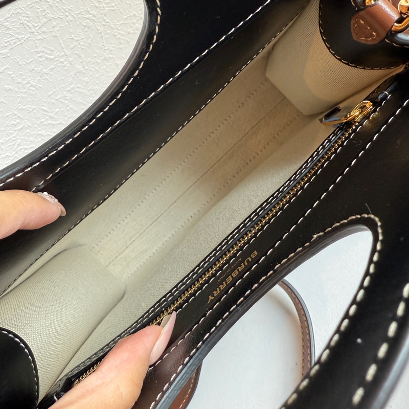 Burberry 帆布手提兩用包 全館我最便宜-8