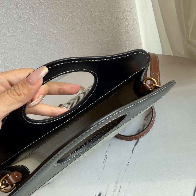 Burberry 帆布手提兩用包 全館我最便宜-10