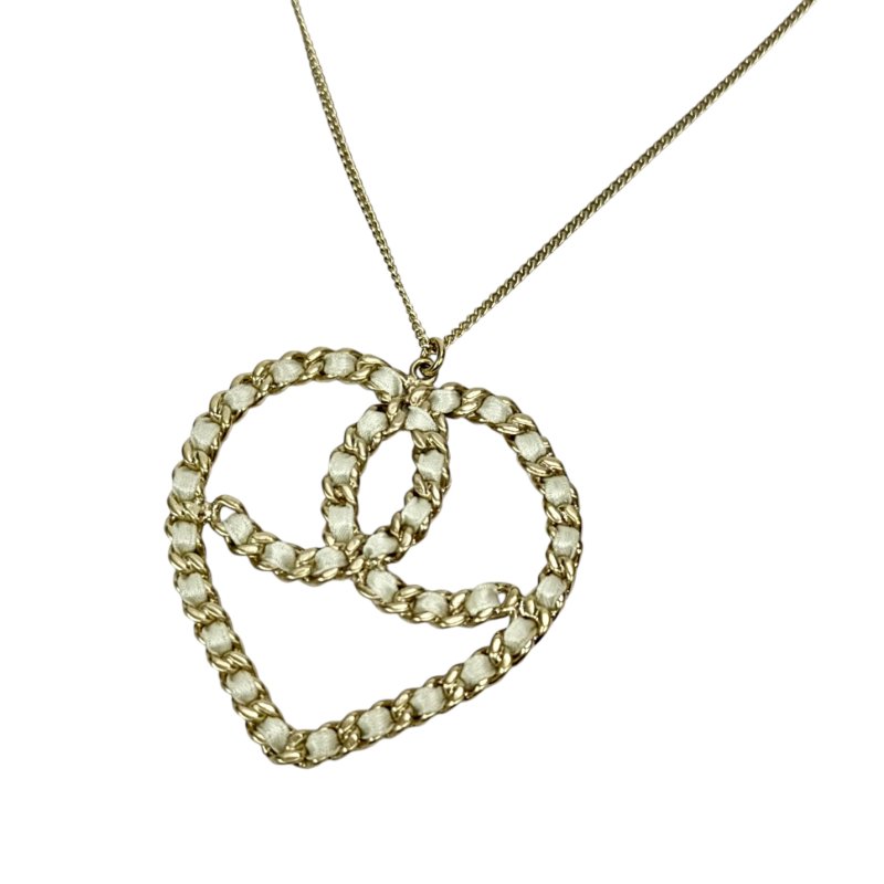 CHANEL 愛心 頸鏈-0