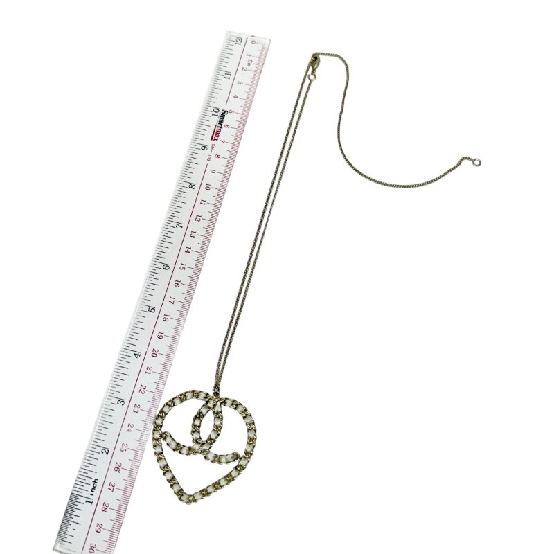 CHANEL 愛心 頸鏈-7