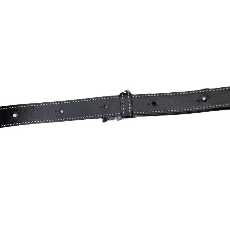 BURBERRY 印花帆布斜背包 灰色-7