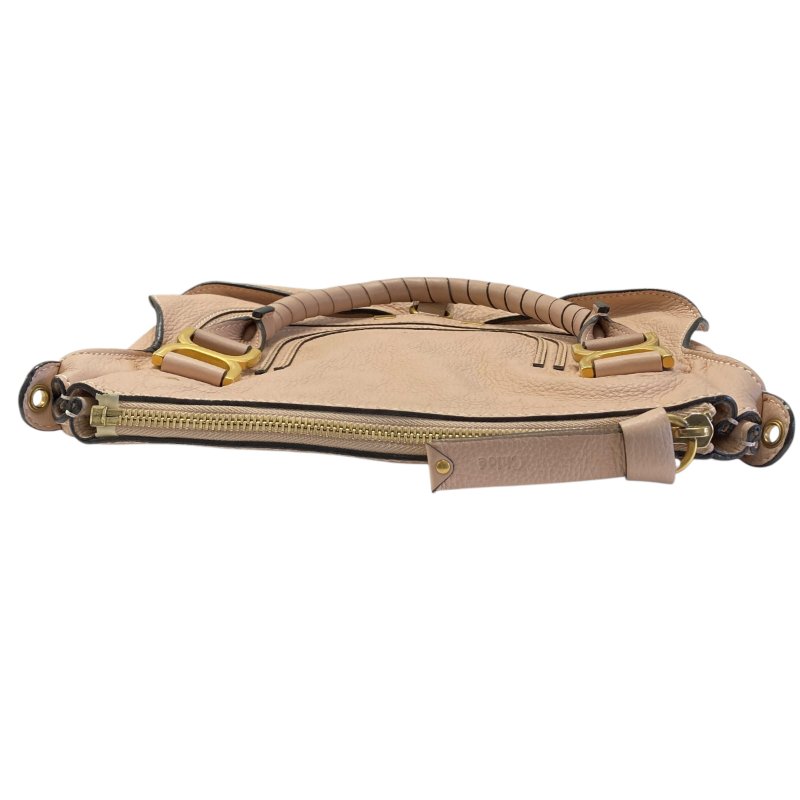 CHLOE 克蘿伊 MARCIE 牛皮 肩背包 粉色-5