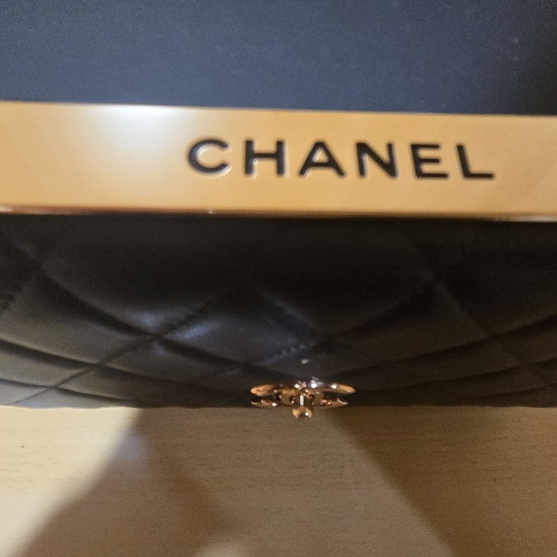 CHANEL Trendy cc金牌玫瑰金鏈 斜背包 肩包-1