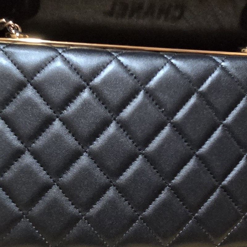 CHANEL Trendy cc金牌玫瑰金鏈 斜背包 肩包-8