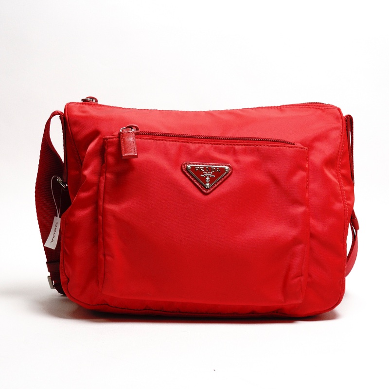 PRADA Tessuto Nylon 尼龍斜背包-0