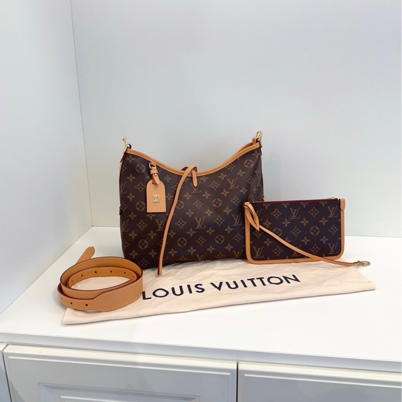 【98新🆕】LV 老花Carryall pm小號手提包 斜挎包 單肩包-0