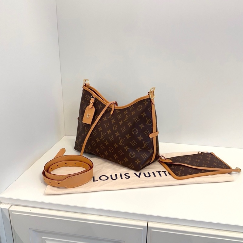 【98新🆕】LV 老花Carryall pm小號手提包 斜挎包 單肩包-2
