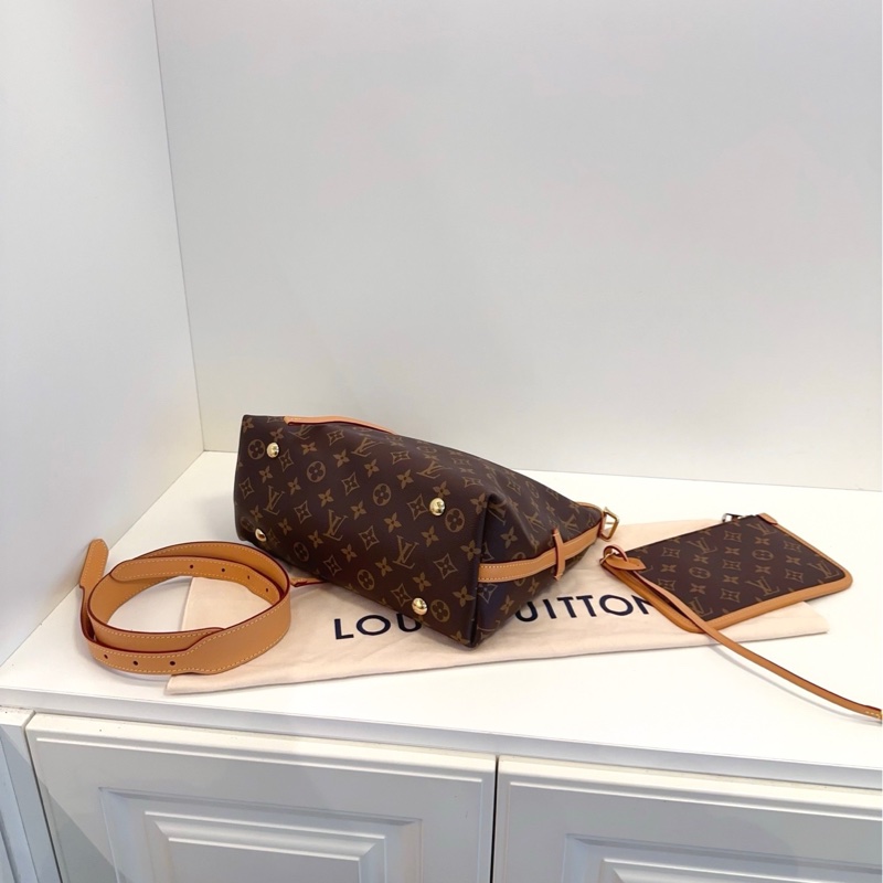 【98新🆕】LV 老花Carryall pm小號手提包 斜挎包 單肩包-5
