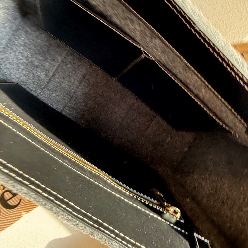 Chloe woody 大 托特包👜灰色-11