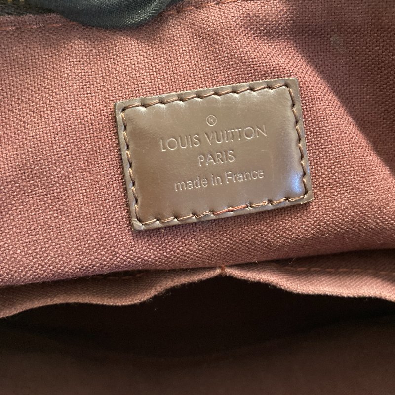 LOUIS VUITTON 路易威登 N41012 Ebene Iena PM PVC帆布 托特包 棕色棋盤格-7