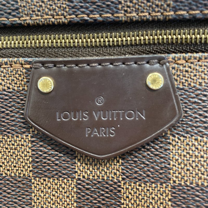 LOUIS VUITTON 路易威登 N41012 Ebene Iena PM PVC帆布 托特包 棕色棋盤格-14