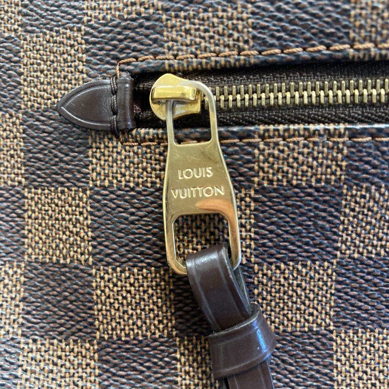LOUIS VUITTON 路易威登 N41012 Ebene Iena PM PVC帆布 托特包 棕色棋盤格-15