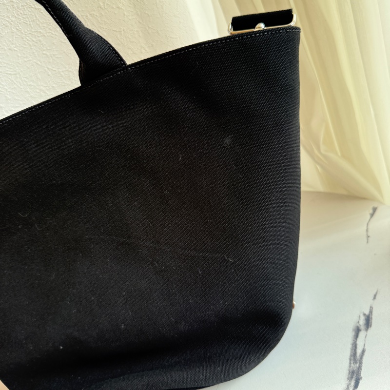 Prada手提帆布包💕💕💕💕兩用 送小包 還有背帶斜背 最殺價格-7