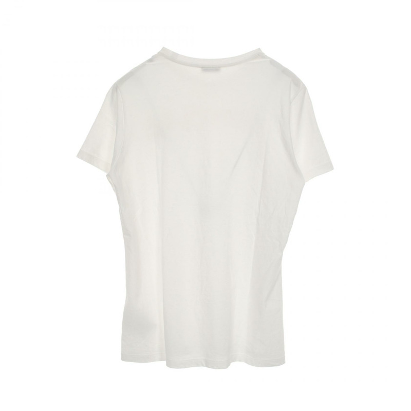 MONCLER Logo T卹 純棉 白色 #L 二手 女款-1