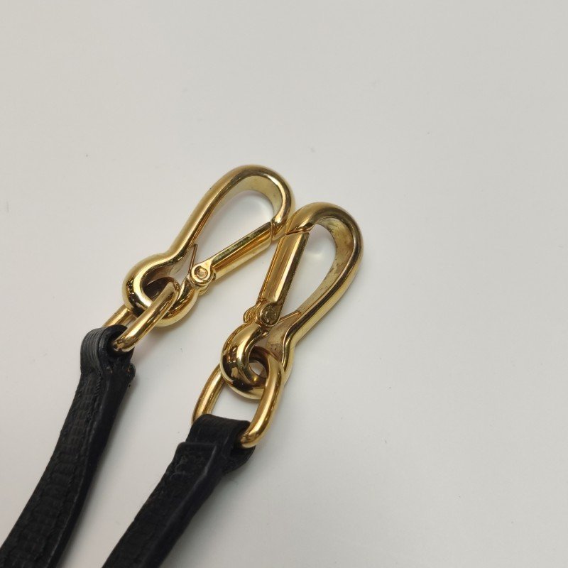 Burberry Buckle牛皮帆布格紋搭扣斜挎包單肩包-14