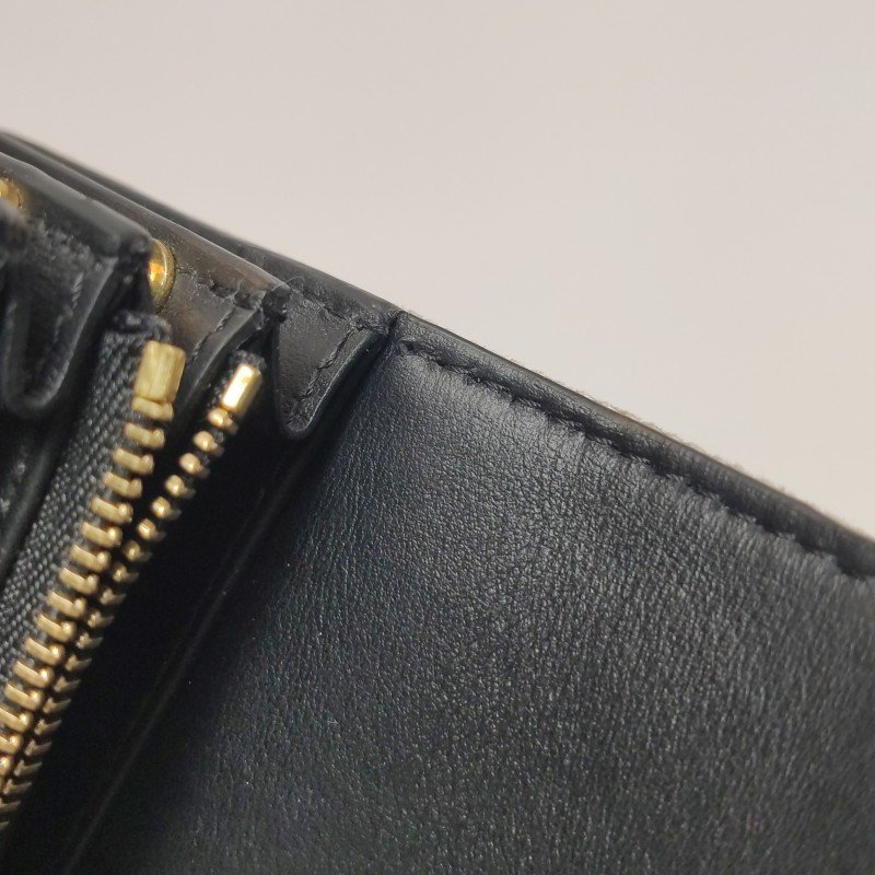 Burberry Buckle牛皮帆布格紋搭扣斜挎包單肩包-25