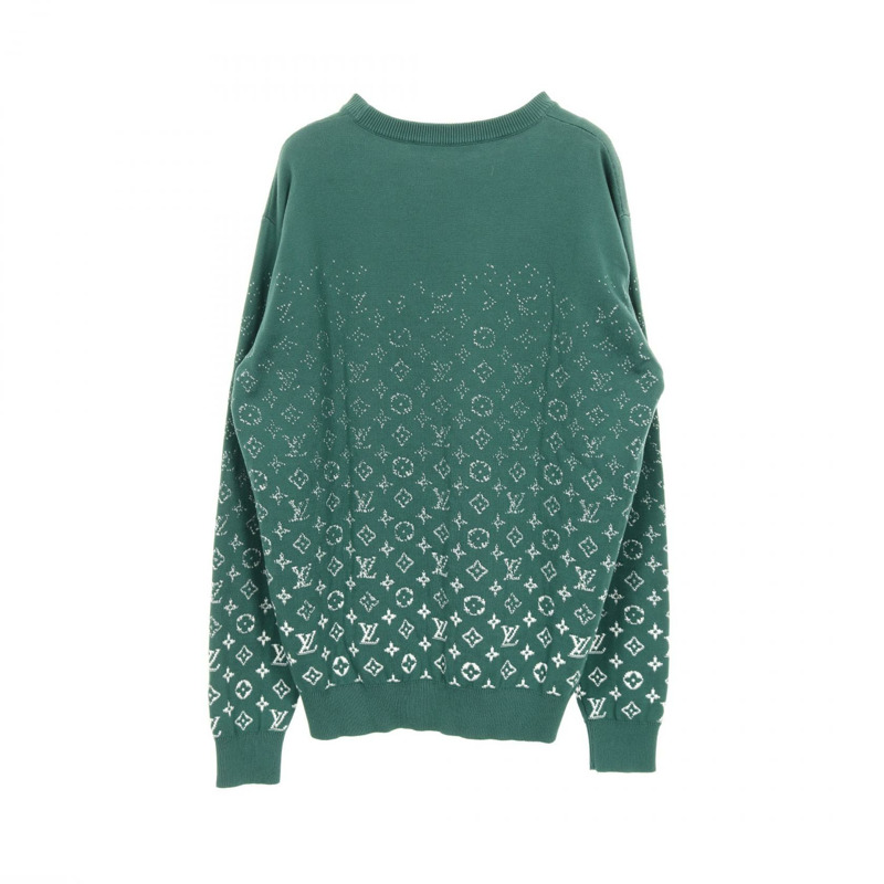 路易威登漸層針織衫 M 碼 RM232Q USO HKN44W 棉質 綠色-1