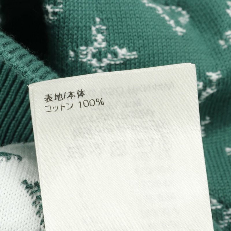 路易威登漸層針織衫 M 碼 RM232Q USO HKN44W 棉質 綠色-3