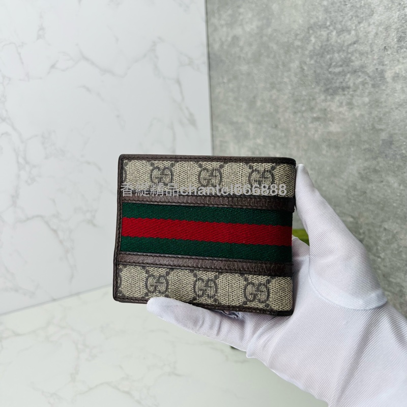 💗香緹國際精品💗 Gucci | 對開短夾 全配 台灣購證-8