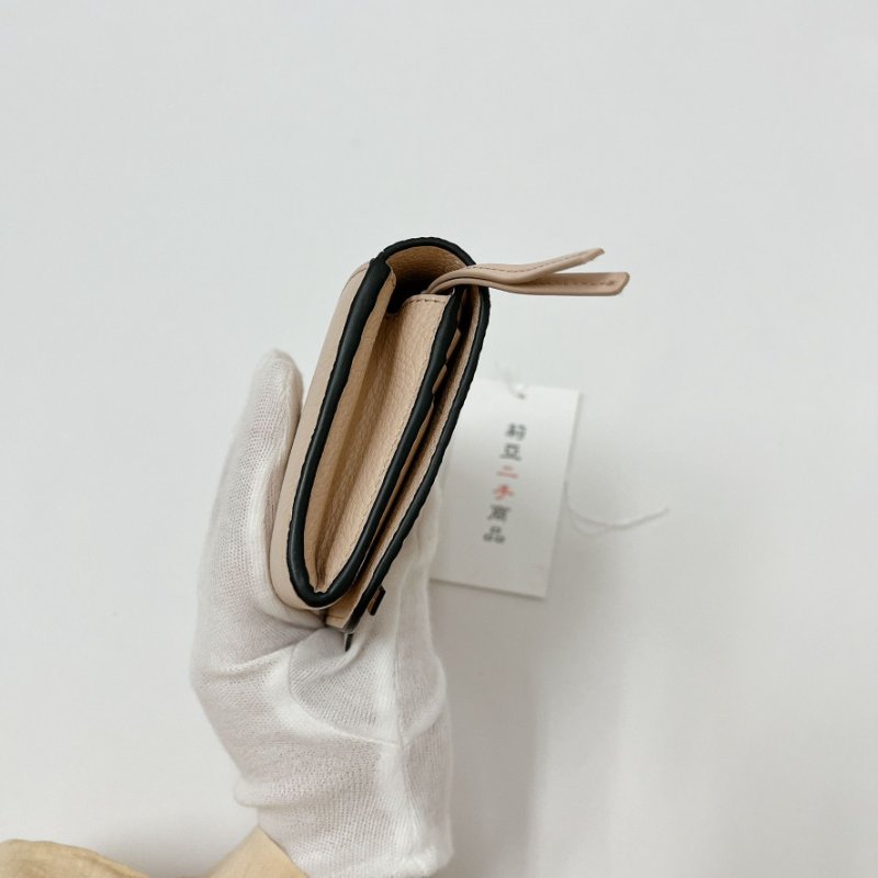 莉亞精品♡Chloe 粉膚色長夾 九新美品-5