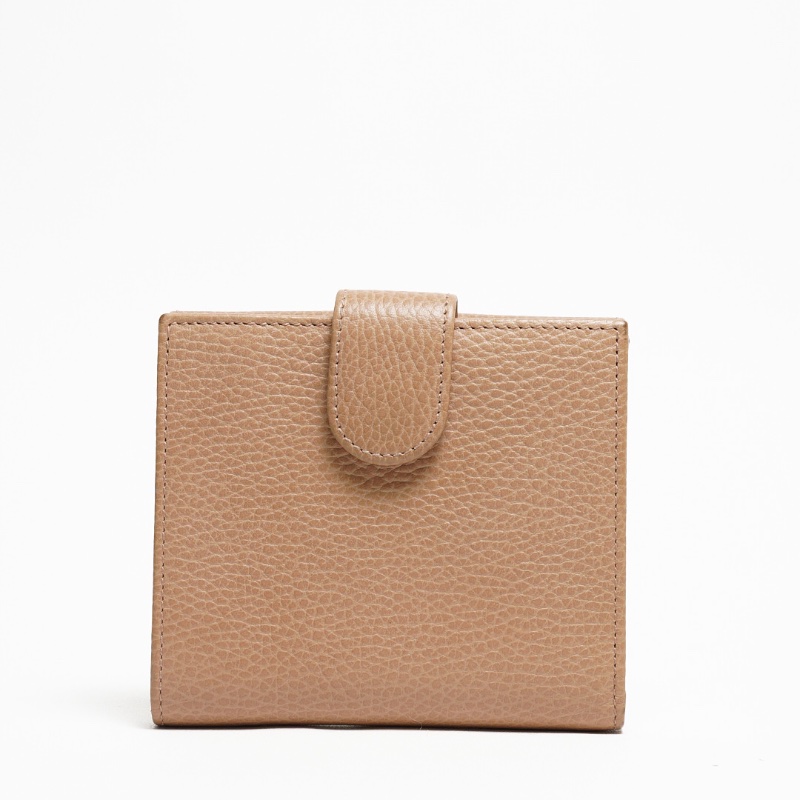 Gucci 風琴小短夾（奶茶色）-1