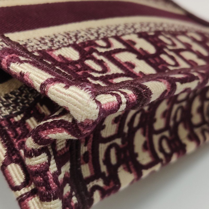 Dior Book Tote迷你帆布Oblique老花字母logo手提包-10