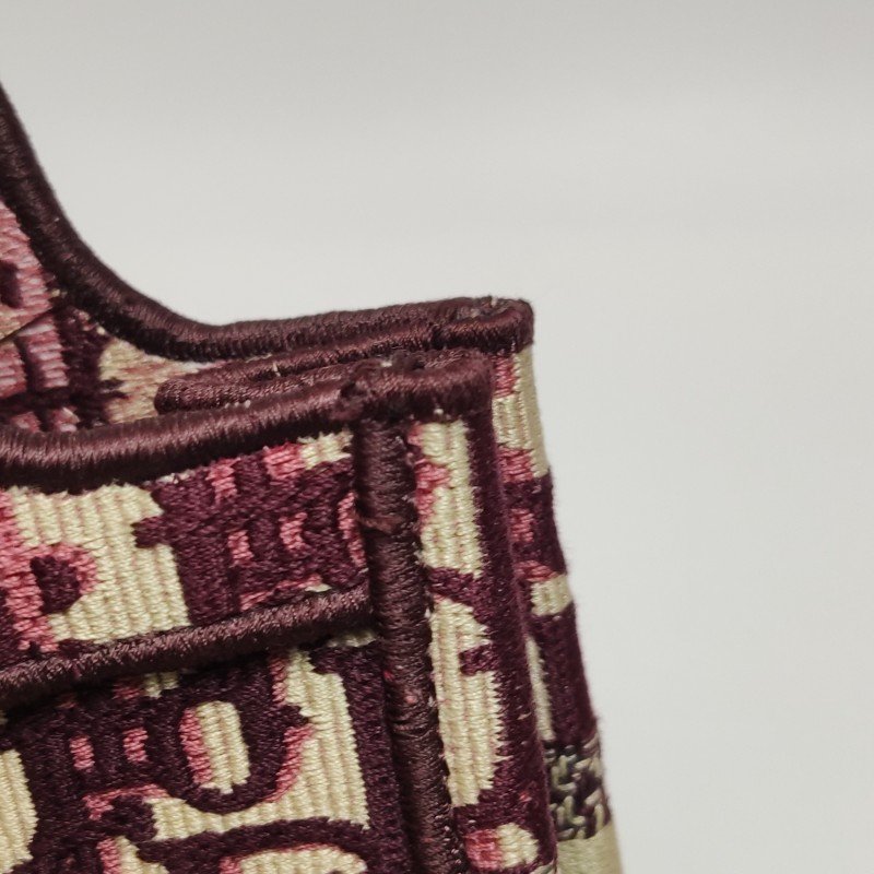 Dior Book Tote迷你帆布Oblique老花字母logo手提包-12